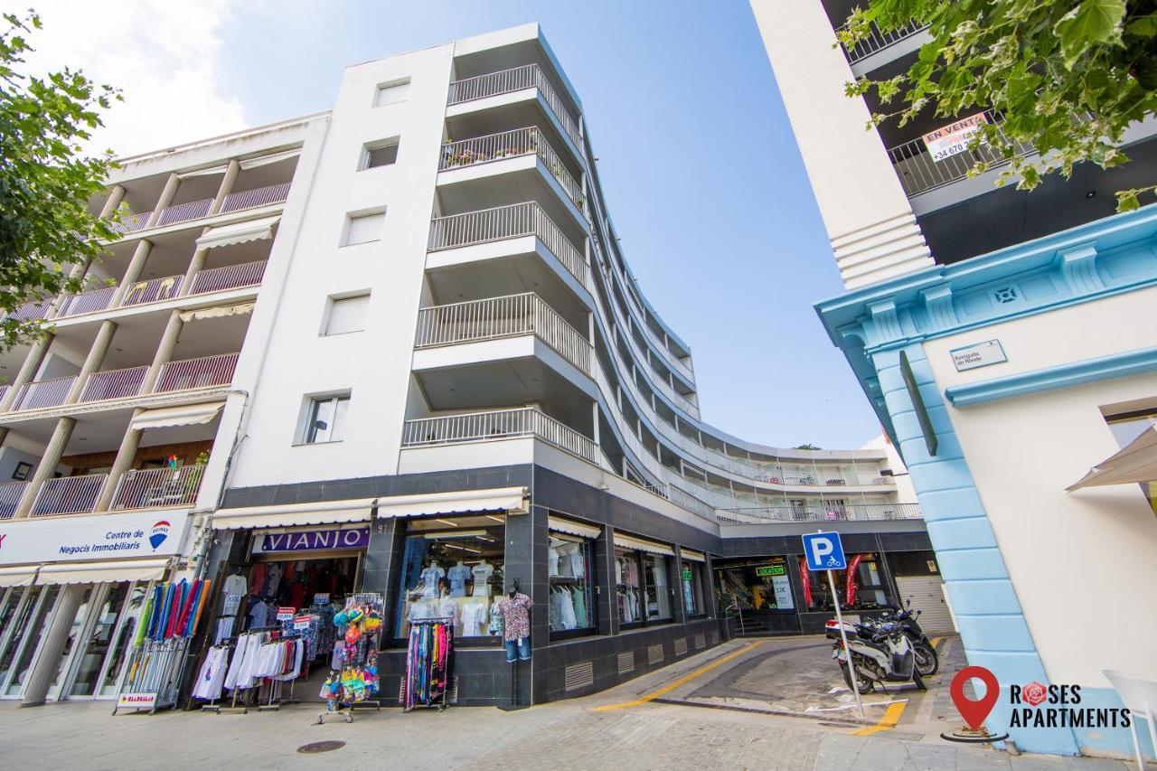 Roses Apartments Tropical Loft Vista Mar Lateral Dış mekan fotoğraf